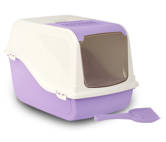 Bergamo - Litter Box with Dome and Door, Ariel