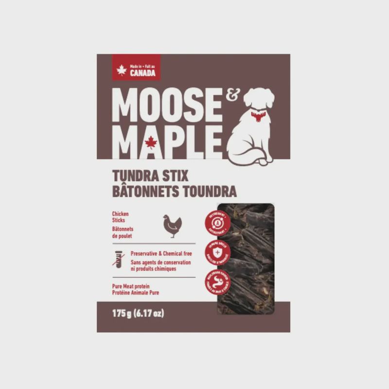 Moose &amp; Maple - Gateries pour chien, bâtonnets toundra, 175g