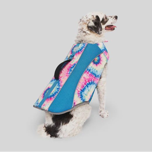 Canada Pooch - Life Jacket, Wave Rider, Tie Dye