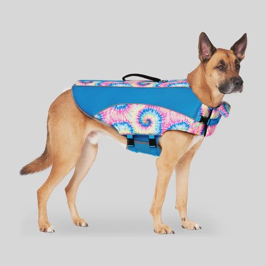 Canada Pooch - Life Jacket, Wave Rider, Tie Dye