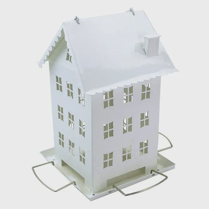 Perky-Pet - mangeoire maison ferme blanche 2,8lb