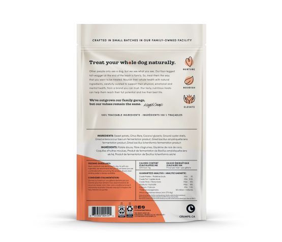 Crumps' - Naturals, Plaque Buster Advanced, Oral Care 270g for Medium &amp; Large Dogs