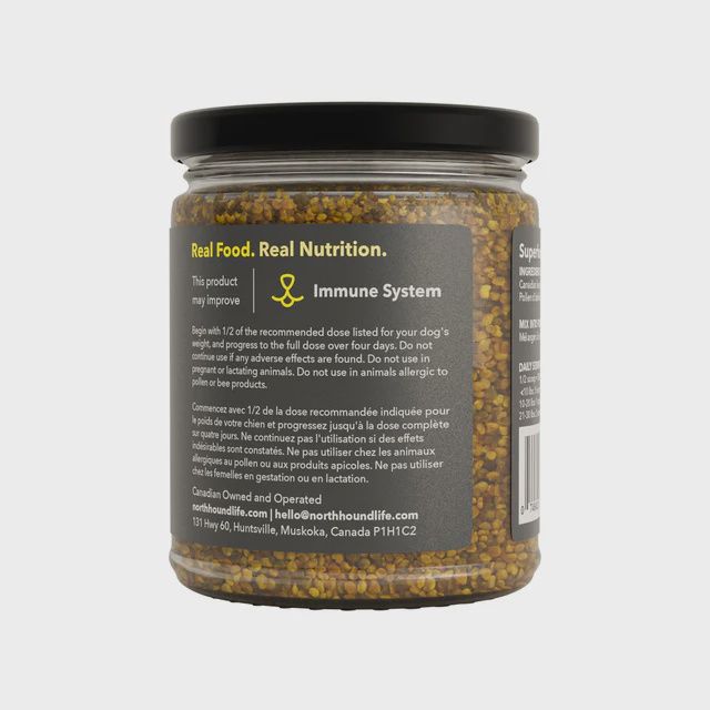 North hound life - Pollen d'abeille canadien, 140g