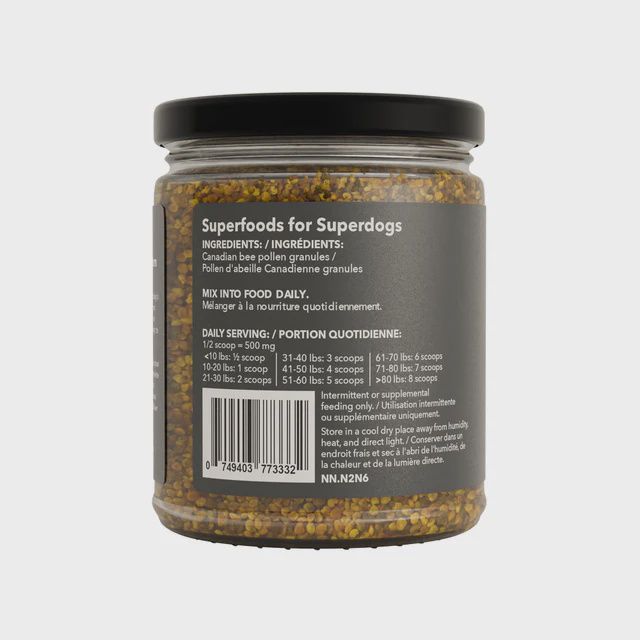 North hound life - Pollen d'abeille canadien, 140g