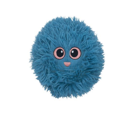 Büd'z - Plush Toy for Dogs, 3 Fabrics, Fluffy Ball