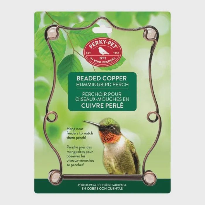 Perky-Pet - Perchoir pour oiseaux-mouches en cuivre perlé