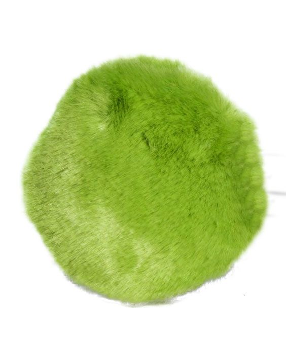 Schum-Tug -Squeak, Petite rondelle en fourrure, couleurs assoties