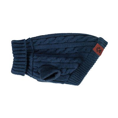 Shedrow K9 - Manteau en tricot torsadé pour chien