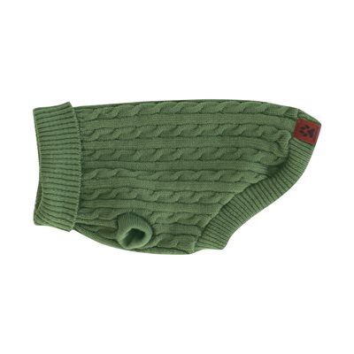 Shedrow K9 - Manteau en tricot torsadé pour chien