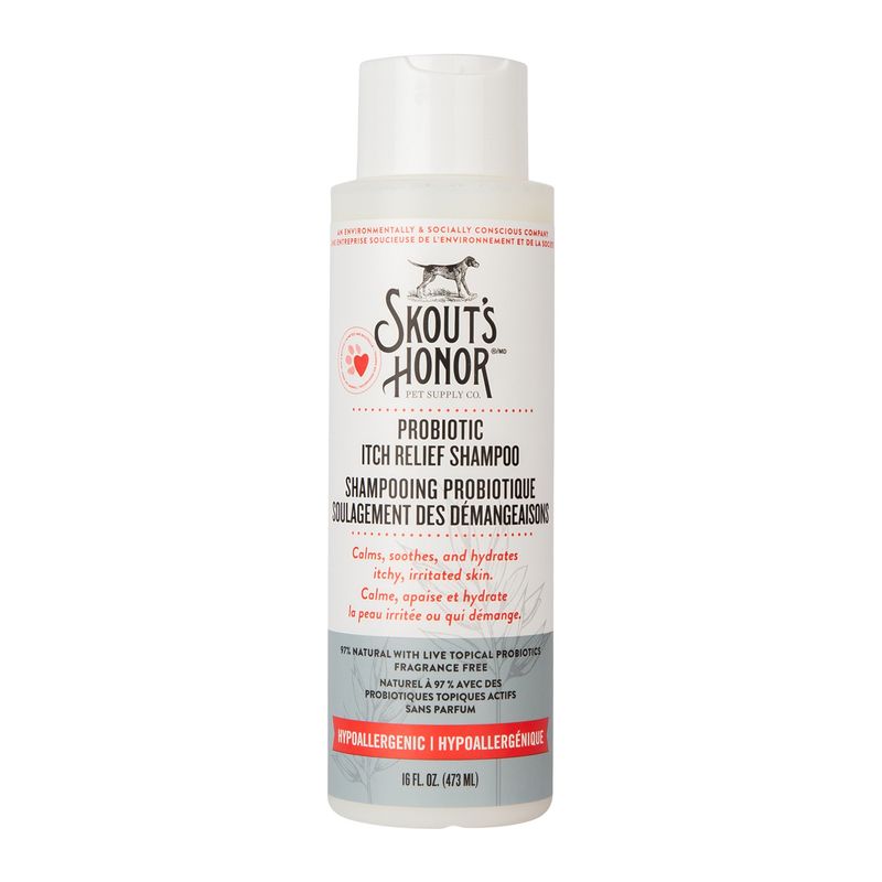 Skout's Honor - shampooing probiotiques hypoallergénique - 16oz
