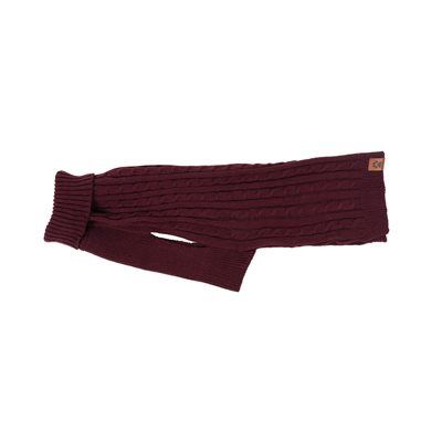 Shedrow K9 - Manteau en tricot torsadé Plus pour chien