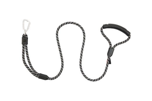 RcPets - Laisse en corde premium 5&#39;, couleur: Noir, taille: 1/2&#39;&#39;