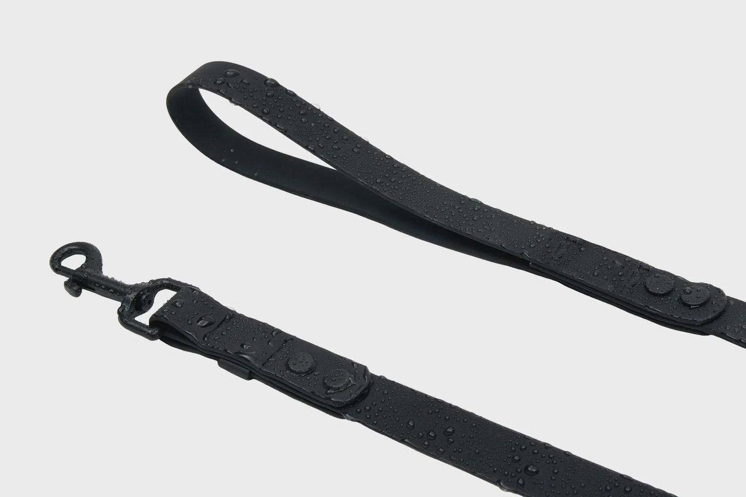 RcPets - Laisse imperméable longue 3/4&#39;&#39; x 10&#39; noir (longe)