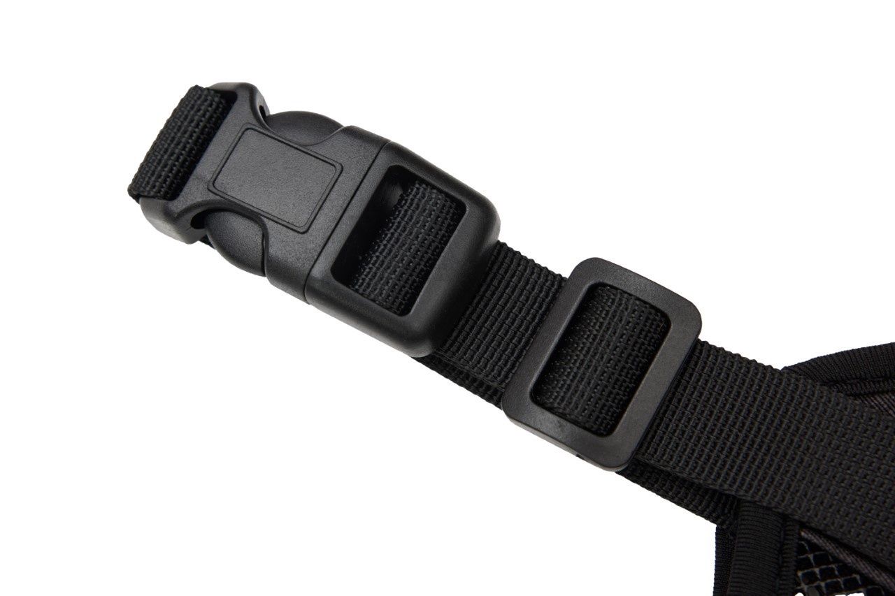 RcPets - Muselière douce noir chiné