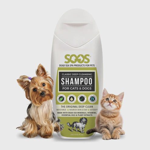 SOOS Pets - shampooing clarifiant classique pour chiens et chats - 500ml