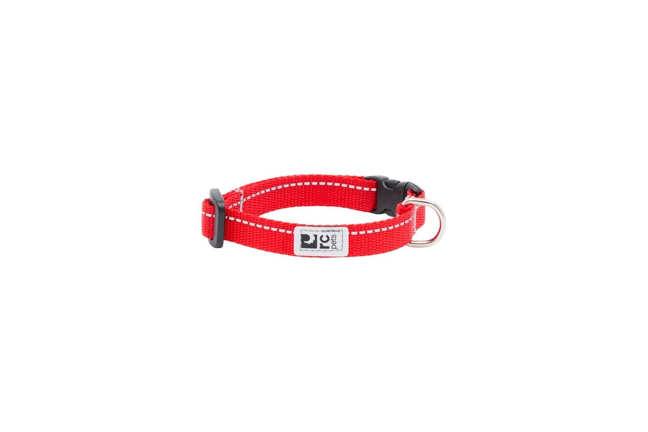 RCPets - Petite Patrouille, Collier pour chien couleurs de base 1/2'', ajustable