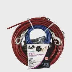 Zinco - Système d'attache sur chariot, Cable d'acier