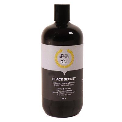 Peke Secret - Shampoing pour chien, Black Secret 500ml