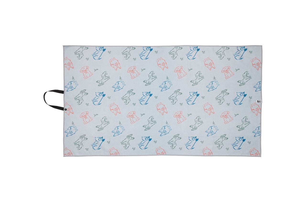 RCPets - Serviette passe-partout, couleur: chien gris