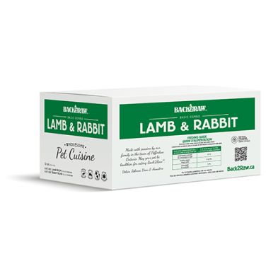 Back 2 Raw - Raw for Dogs, Carni, Lamb &amp; Rabbit, 12lbs
