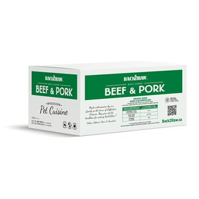 Back 2 Raw - Raw for Dogs, Carni, Beef &amp; Pork, 12lbs