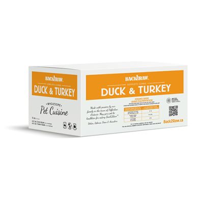 Back 2 Raw - Raw for Dogs - Omni, Turkey Mix &amp; Duck Mix - 12lbs