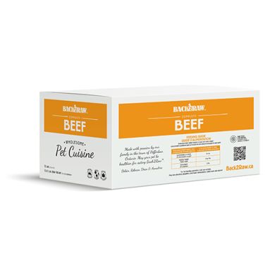 Back 2 Raw - Raw for Dogs - Omni, All Beef - 12lbs