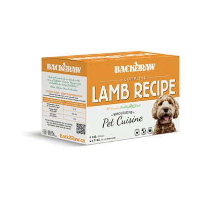 Back 2 Raw - Raw for Dogs - Omni, All Lamb - 4lbs