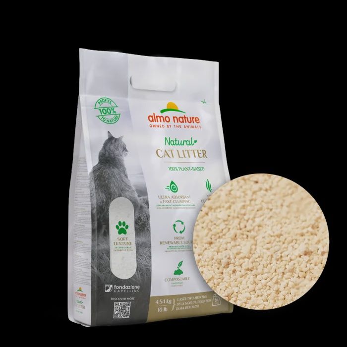 Almo Nature - 100% Plant-Based Cat Litter