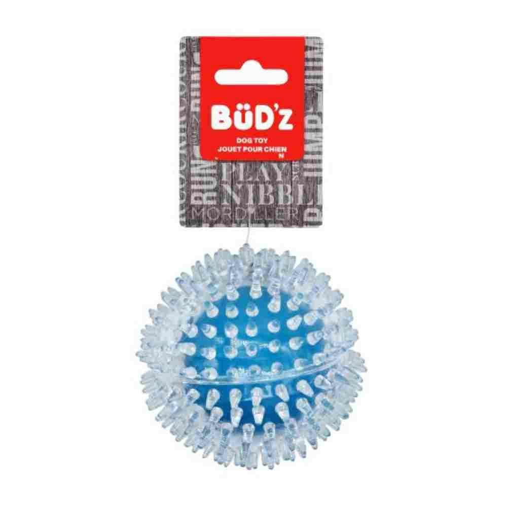 Büd&#39;z - Transparent Spike Ball with Squeaker - 9cm