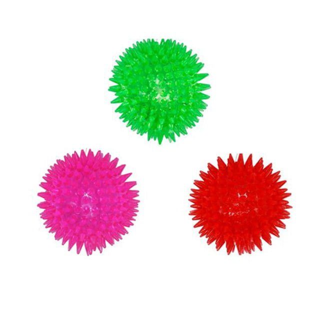 Büd&#39;z - 6.3cm Rubber Balls - Solid Colored Spiked Balls in Various Colors