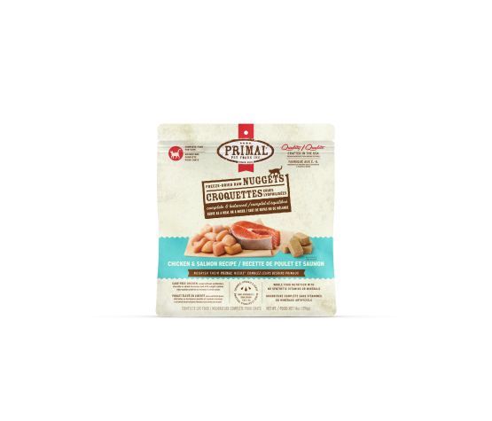 Primal-Croquettes Crues Lyophilisées pour chat 396gr