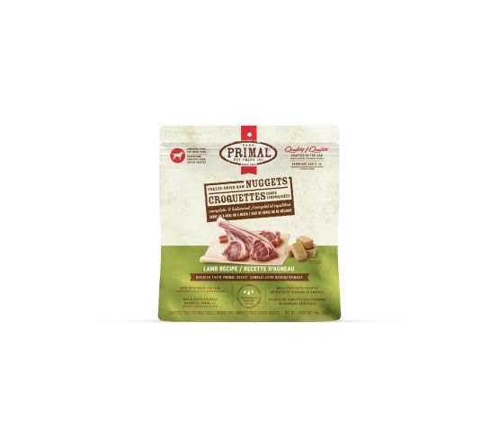 Primal-Croquettes Crues Lyophilisées , pour chien