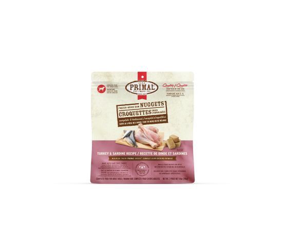 Primal-Croquettes Crues Lyophilisées , pour chien