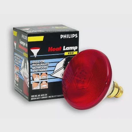 Philips- Ampoule lumière infrarouge pour lampe chauffante 175W