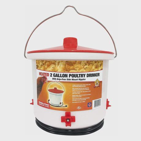 Farm Innovators - Heated Poultry Waterer 2 Gallons