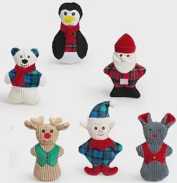 HuggleHounds - Assorted Christmas Plush Toys