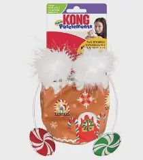 Kong - Puzzlements, Jouet de Noël pour chat