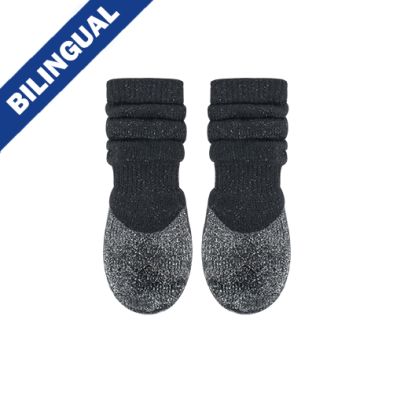 Canada Pooch - dog socks, dipped in rubber, taille: S