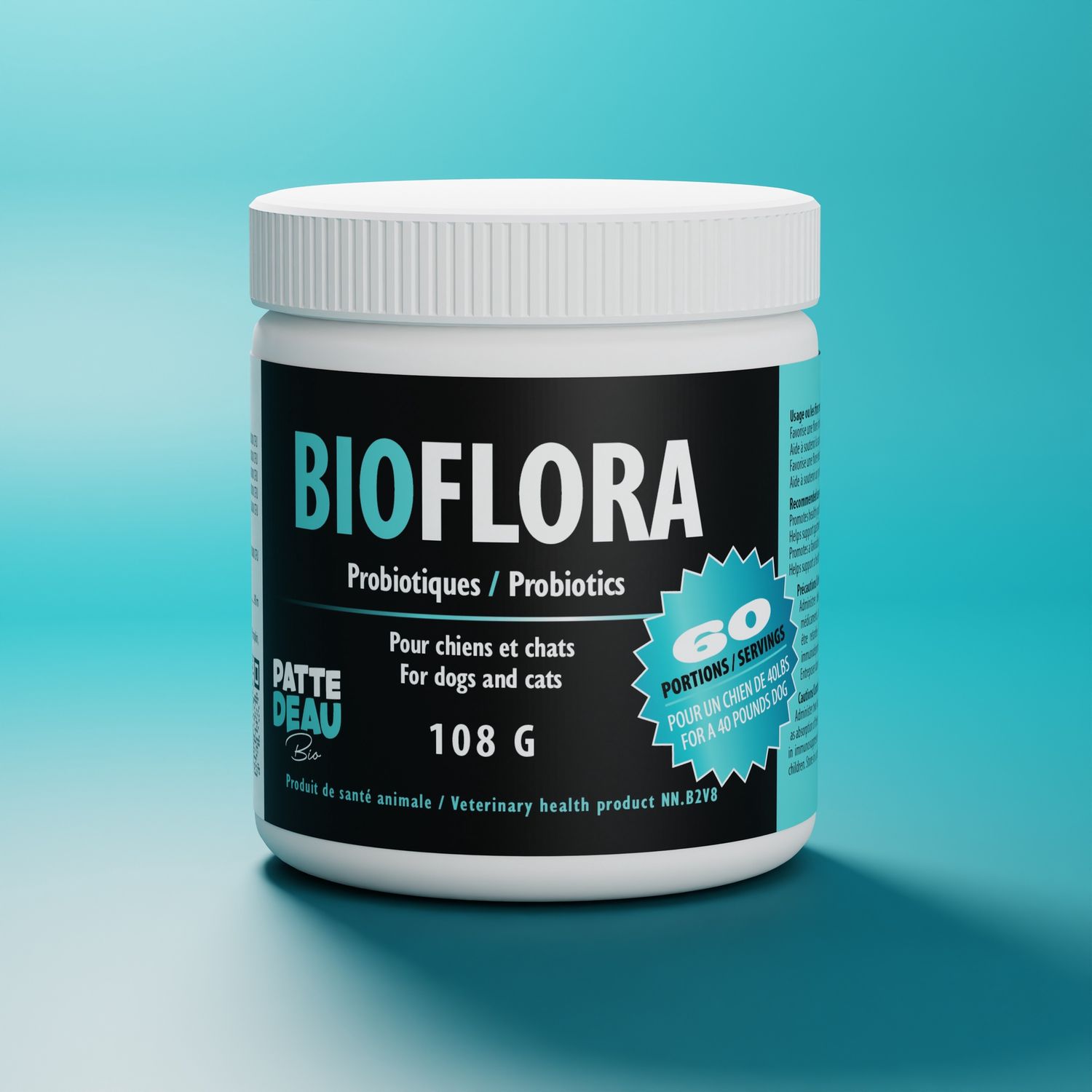 Patte D&#39;Eau Bio - BioFlora, 108gr