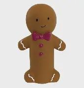 Foufit - Christmas Latex Toy, Crunchers Gingerbread Man