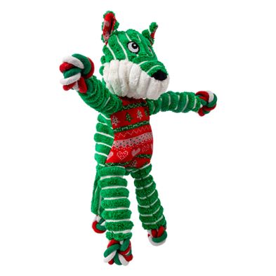 Kong - Floppy Knots, Christmas Fox, Small/Medium