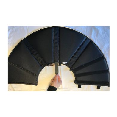 The Comfy Cone- Cône après chururgie souple en tissu noir