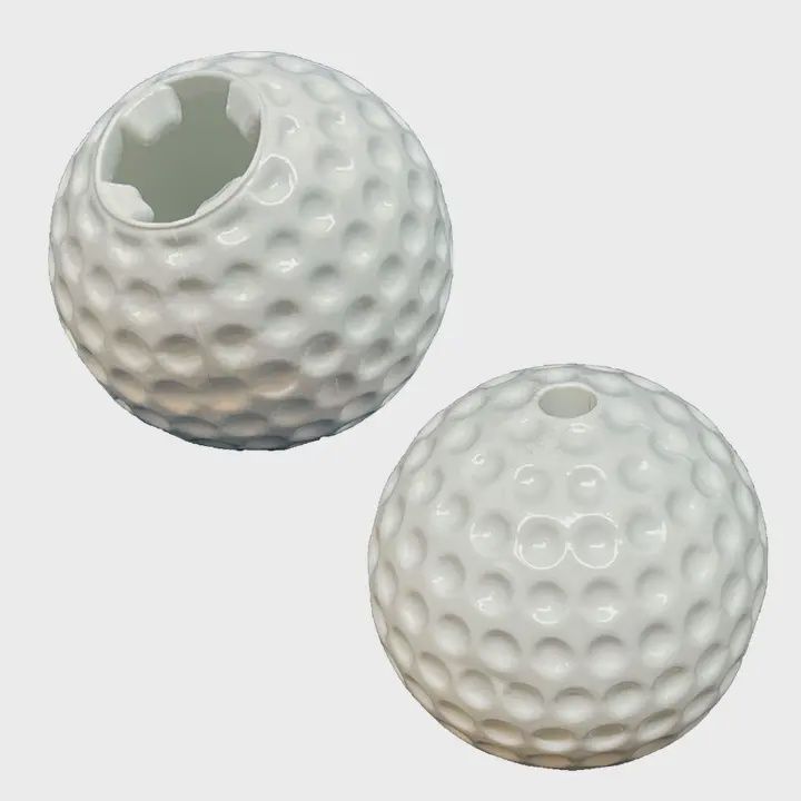 SodaPup- Distributeur de friandises en caoutchouc en forme de balle de golf et jouet d’enrichissement