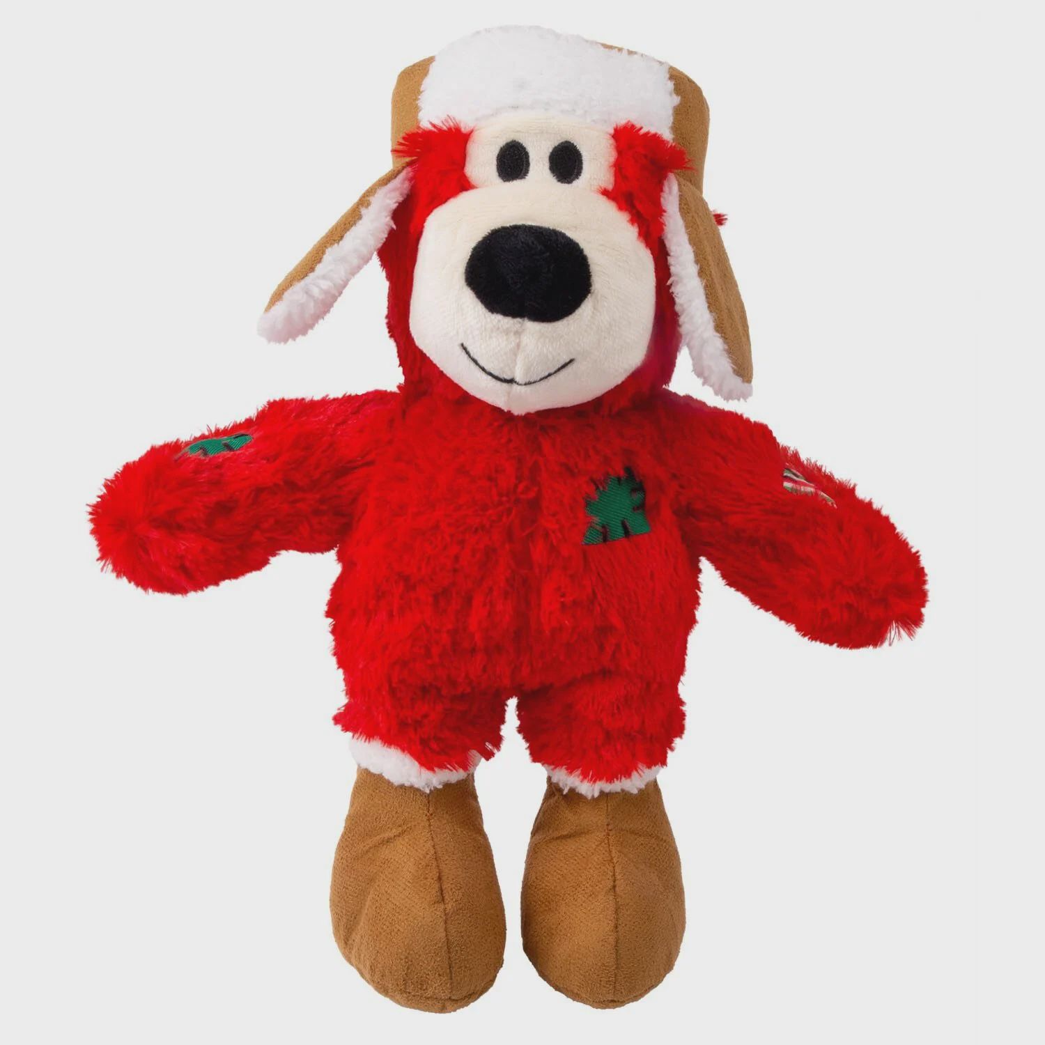 Kong - Christmas Plush, Wild Knots Bear, Assorted, Small-Medium