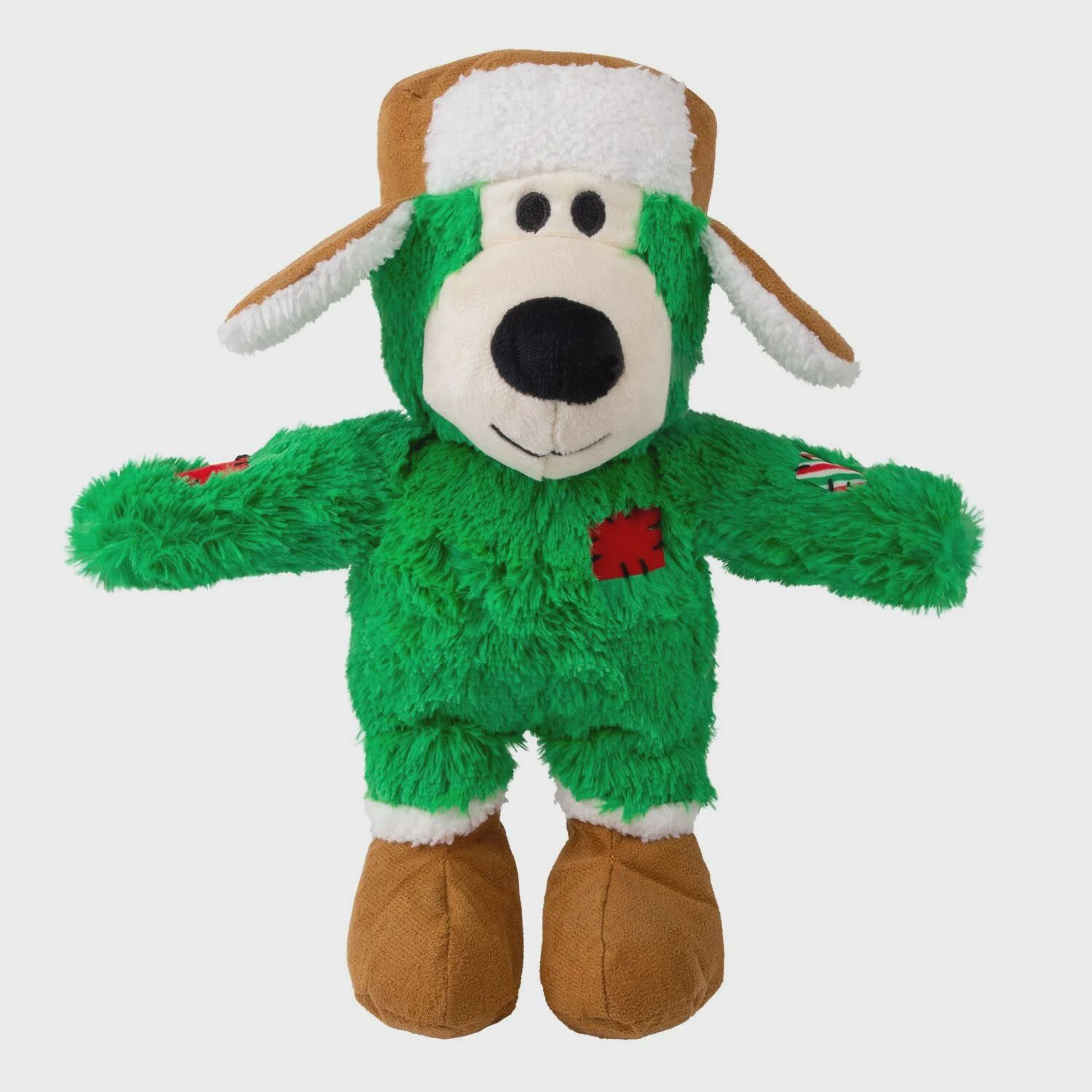Kong - Christmas Plush, Wild Knots Bear, Assorted, Small-Medium