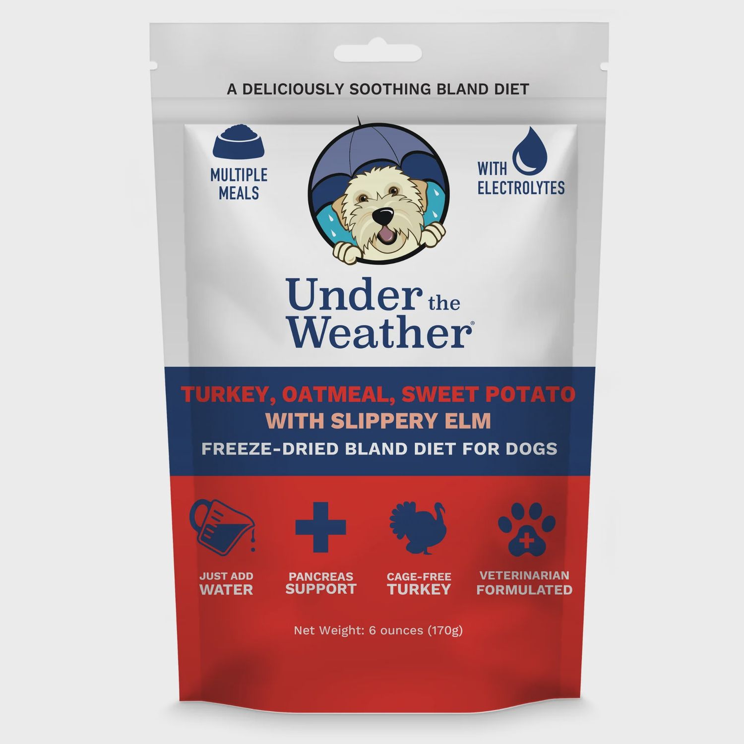 Under the Weather - Dinde, Avoine, Patate Douce, Avec Orme Rouge, 6oz