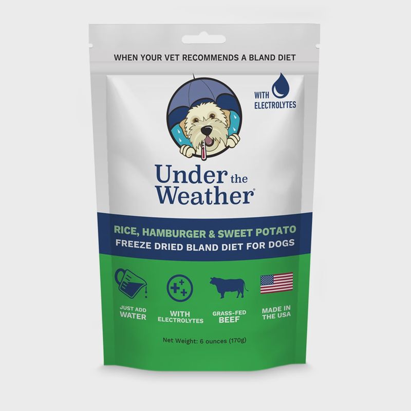 Under the Weather - Recette Riz, Hamburger &amp; Bouillon d'os, 6oz
