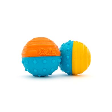 Guru - Crunch &amp; Squeak Balls, Pack of 2