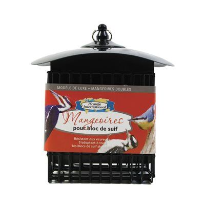 Picardie - Mangeoire Double à Suif Avec Toit